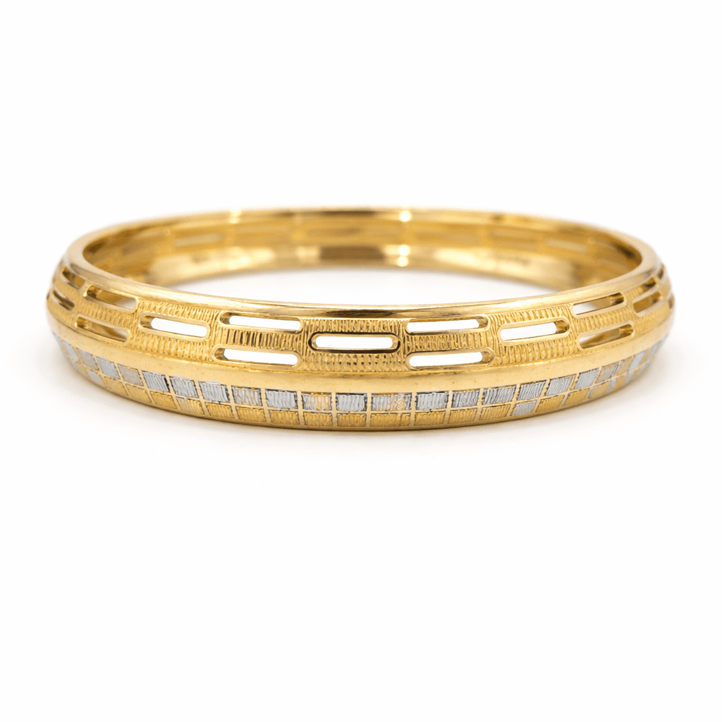 Gold Cutwork Pattern Designer Kada (K17)