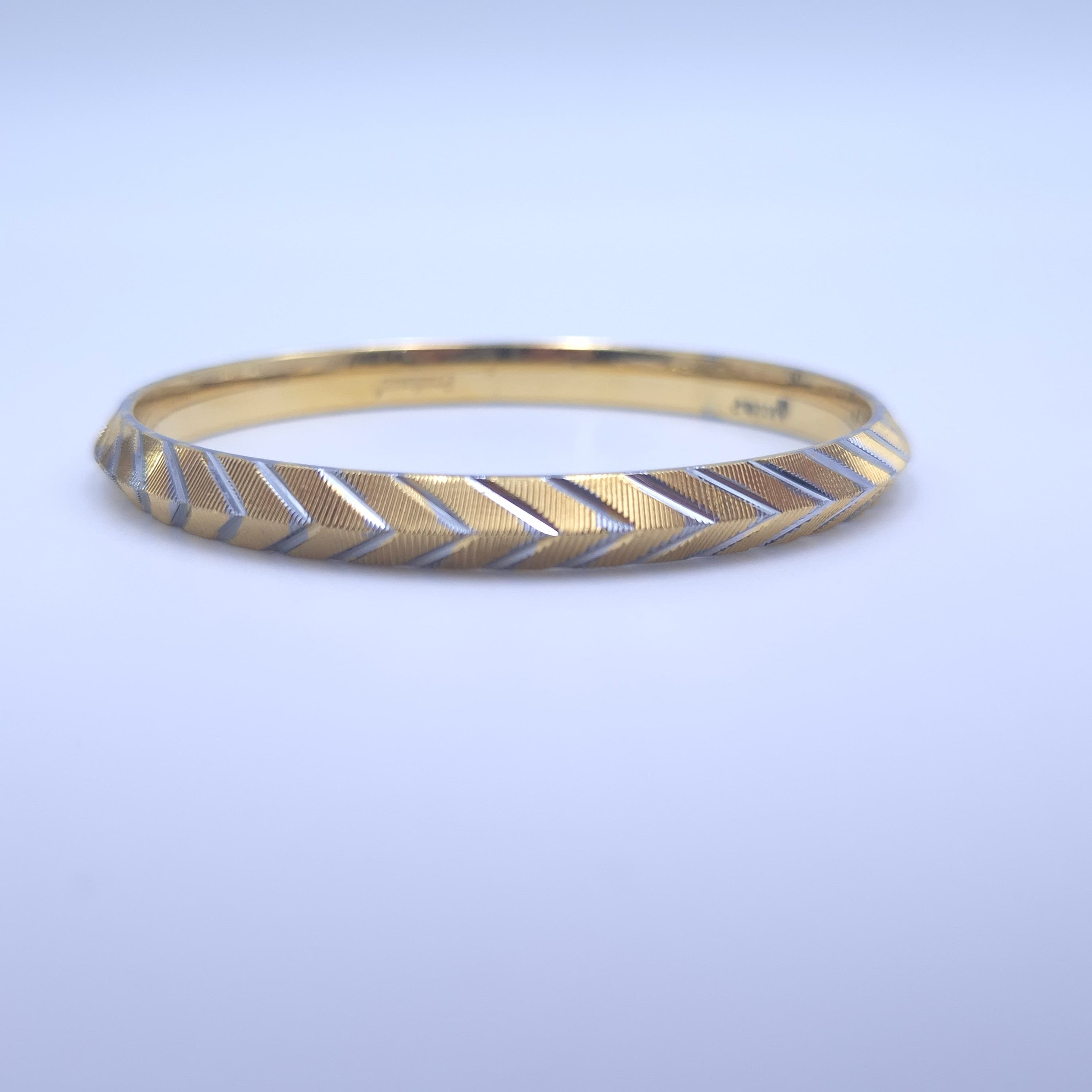 Royal Arrow Dual-Tone Silver Kada (TTKADA10)