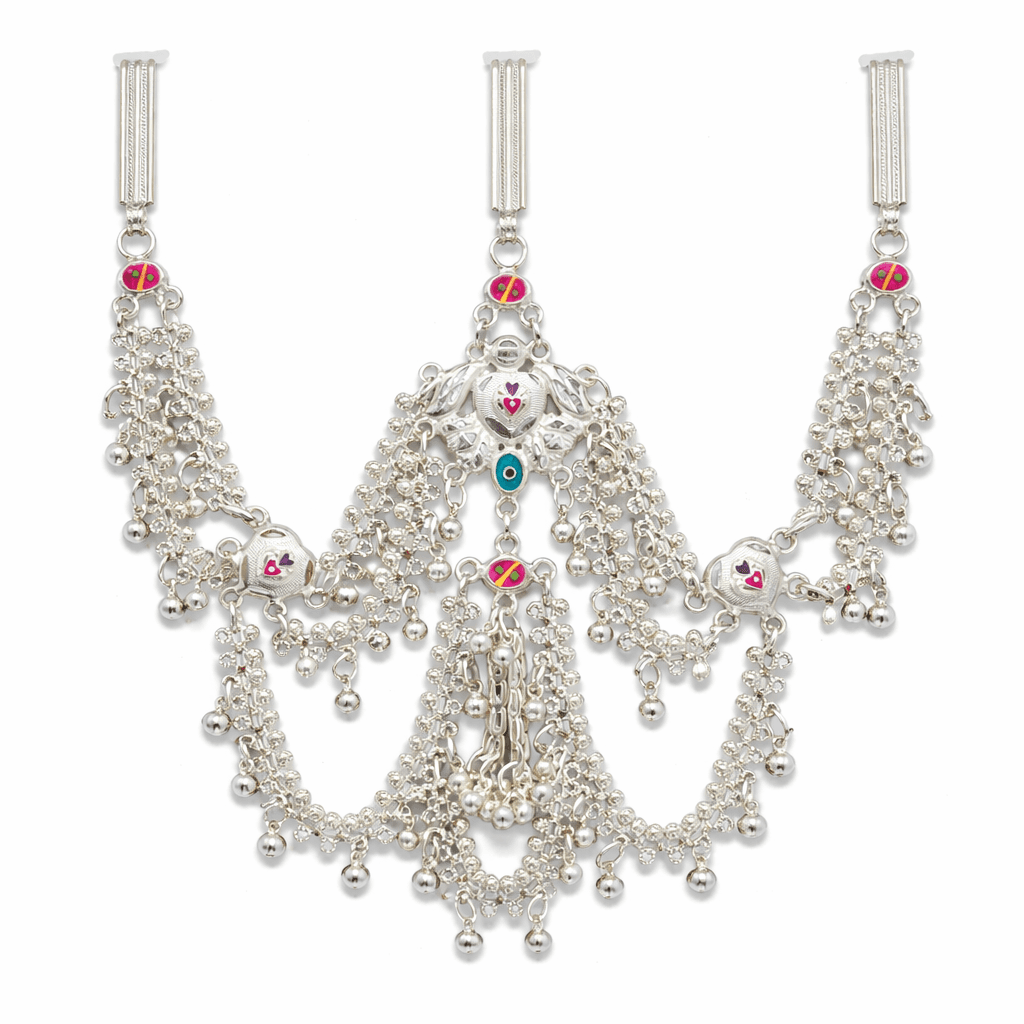 Meera Bridal Silver Kandora KE3